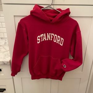 Champion Boys STANFORD College Hoodie LG 12